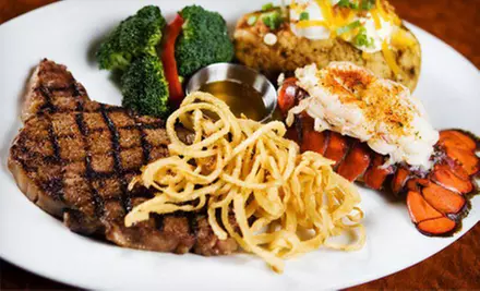 Continental Steak-House Cuisine for Lunch or Dinner at Madeline's Steakhouse & Grill (Half Off). Four Options Available. - Primary Image