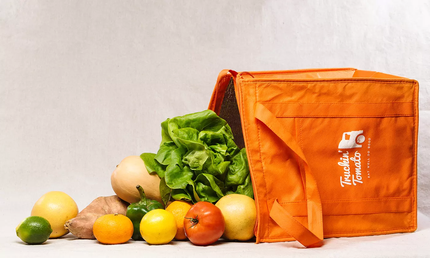 $30 for $45 Worth of Local Produce and Groceries for Home Delivery at Truckin' Tomato - Primary Image