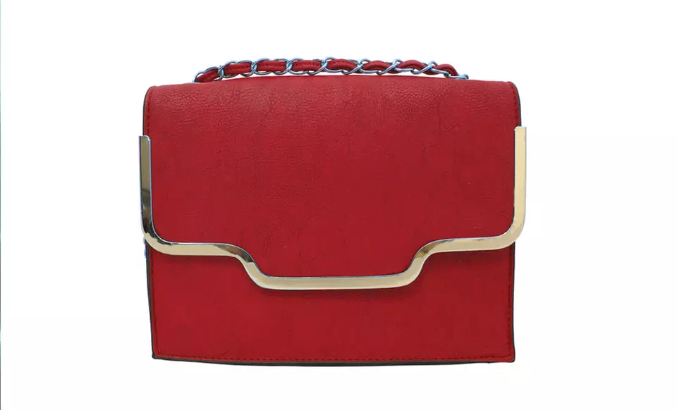 Faux-Leather Cross-Body Handbags - Second Medium