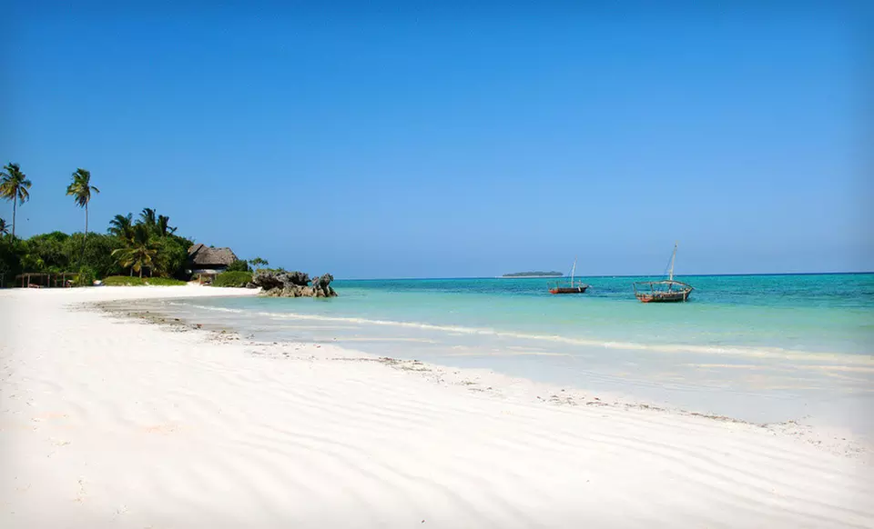Five- or Seven-Night Stay with Airfare, All Meals, and Airport Transfers at Matemwe Lodge in Zanzibar, East Africa - Primary Image