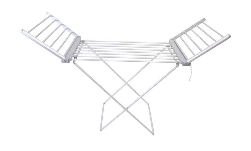 Image 3: Electric Heated Clothes Airer