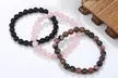 1 ou 2 bracelets en perle de jaspe et agate simple ou triple - Image 7