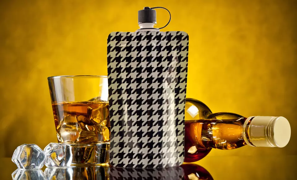 $9.99 for a Six-Pack of Disposable Flasks ($25.90 List Price). Free Returns. - Primary Image
