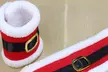 1, 2 ou 3 lots de 4 ronds de serviette ceinture père Noël - Second Medium