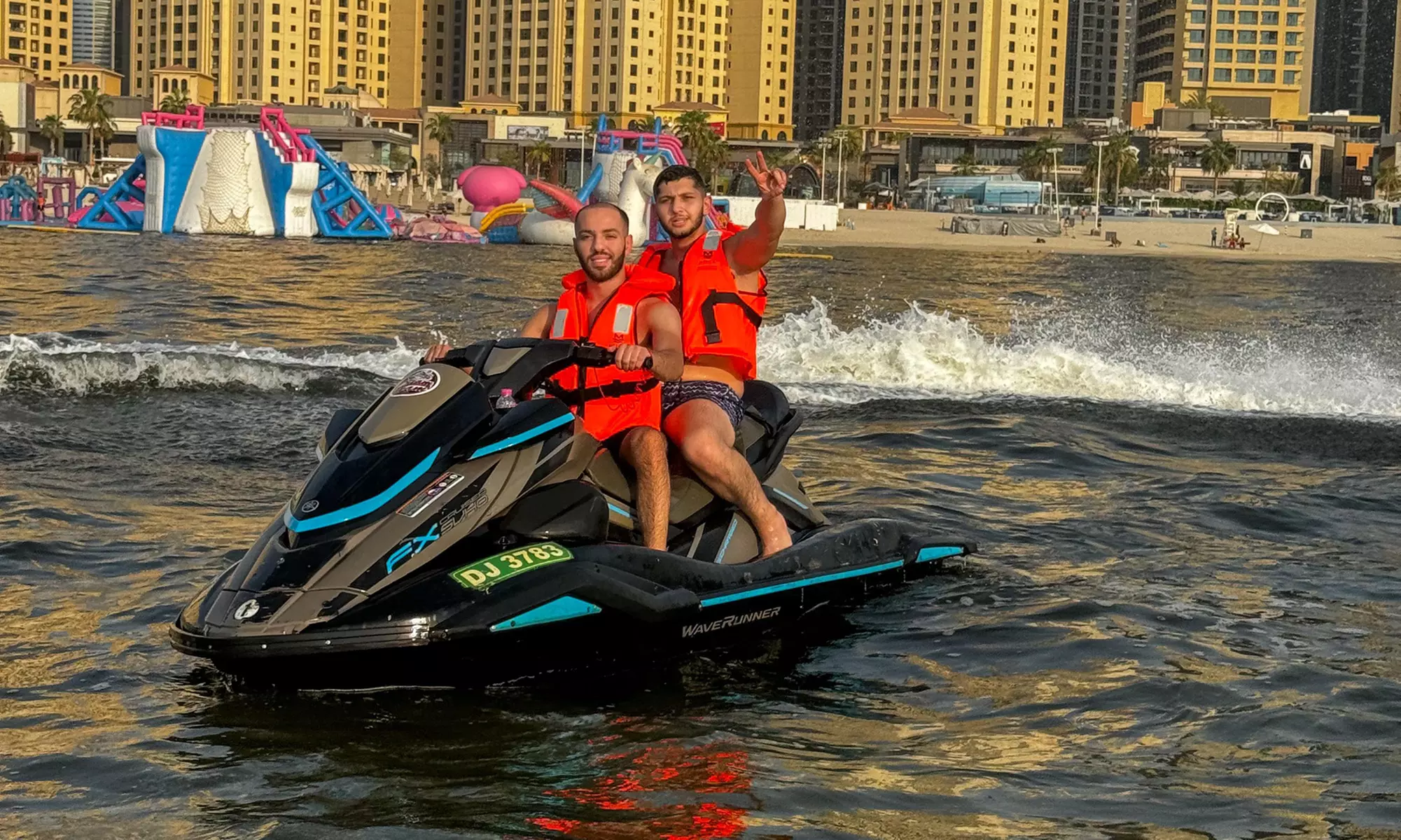 30, 45, or 60-Minute Jet Ski for Up To Two People at the Arabian Gulf