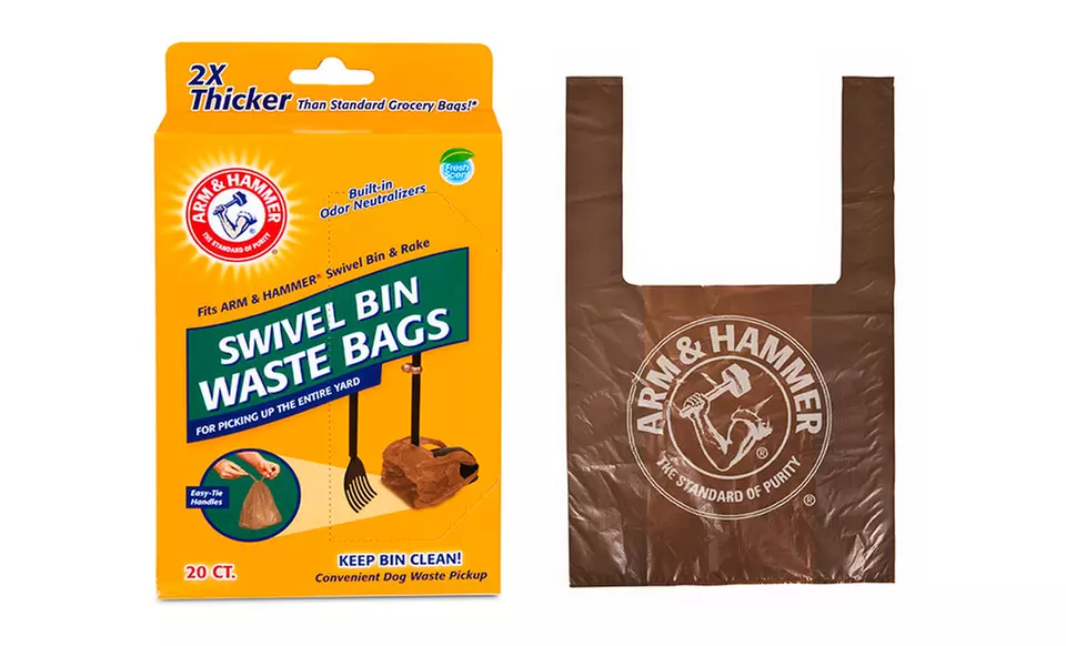 Arm & Hammer Swivel Bin and Rake or Swivel Bin Waste Bags - Second Medium