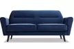 Canapé 3 places Velours Aristo , avec livraison gratuite - Second Medium