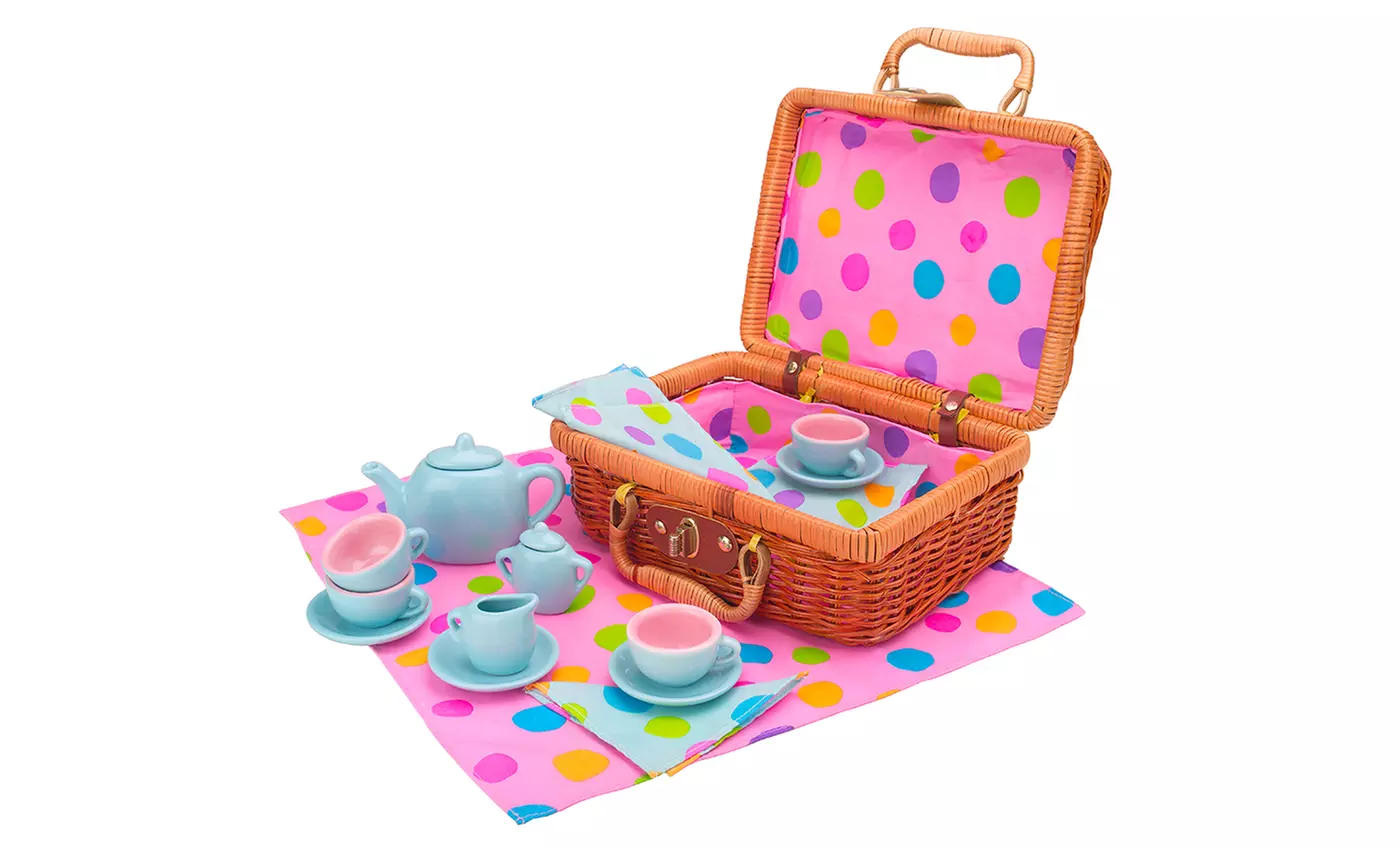 Alex Toys Tea Set Picnic Basket - Primary Image