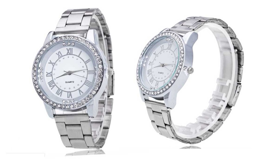 Image 2: Watch and Bracelet Set