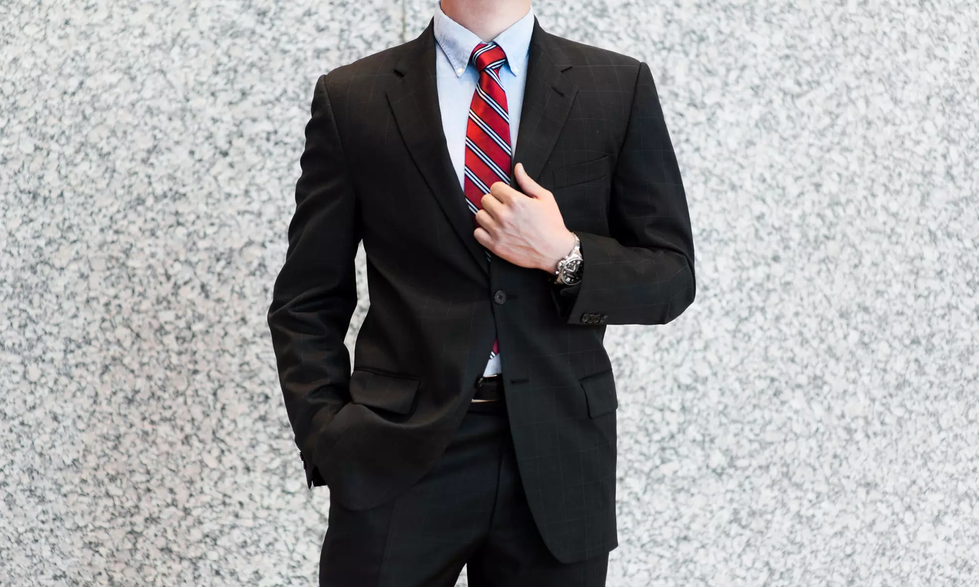 Three Custom Tailored Shirts or a Full Custom Wool Suit at Luxury Plus (Up to 76% Off) - Primary Image