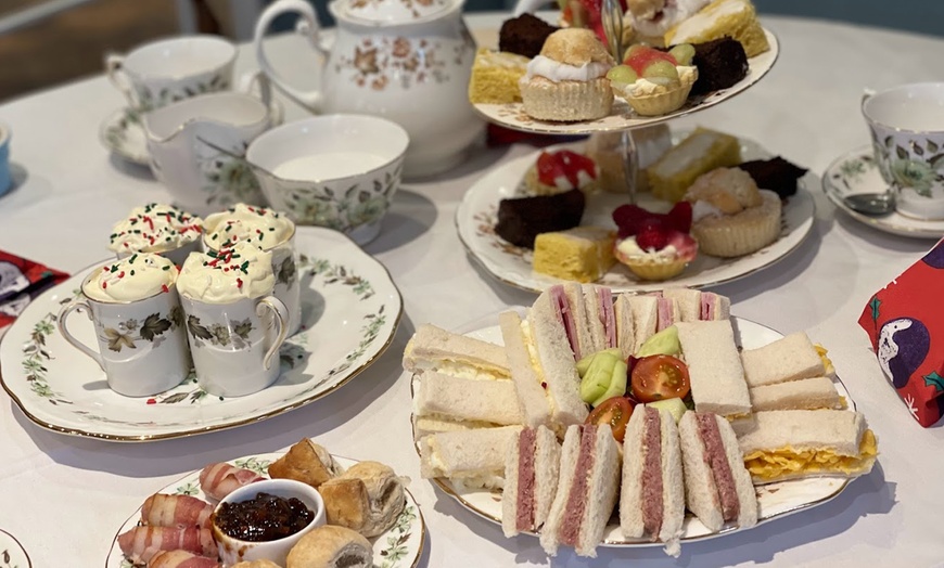 Image 2: Afternoon Tea for Two or Four at The Old Red Lion