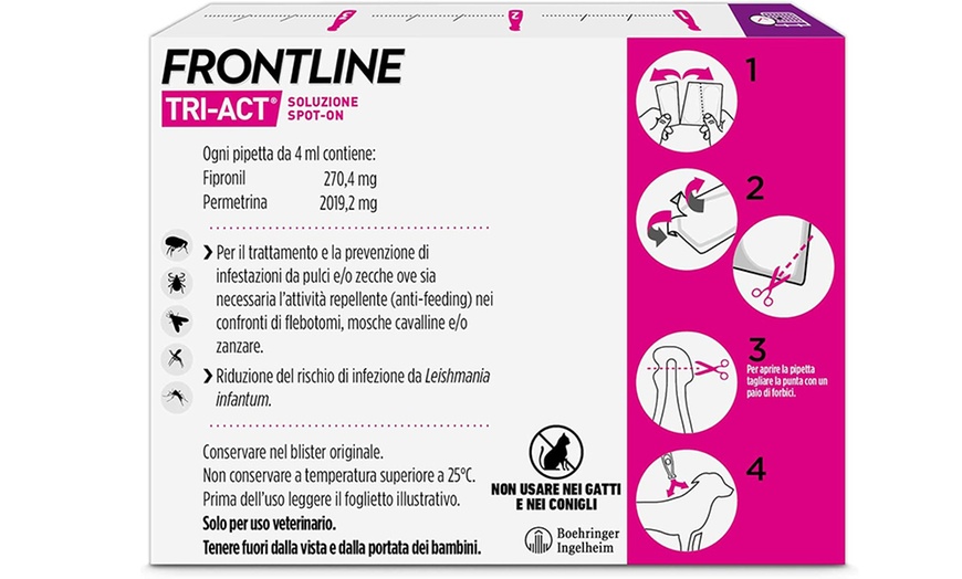Image 18: Fino a 12 pipette Frontline Tri-Act® Spot-on per cani