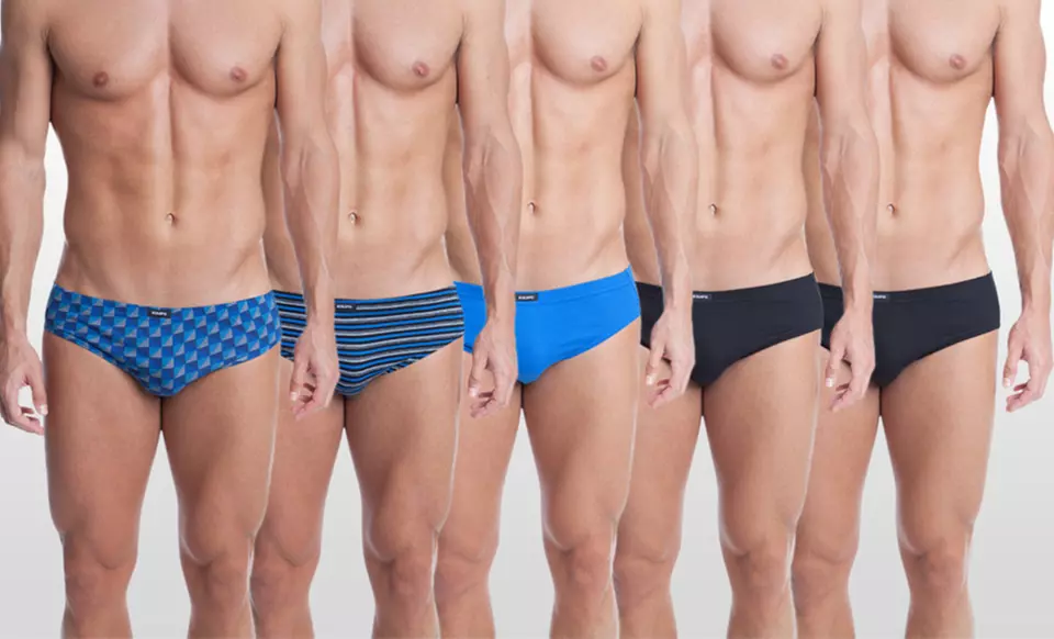 Equipo Men's 5-Pack of Low-Rise Briefs or 3-Pack of Cotton Stretch Trunks - Second Medium