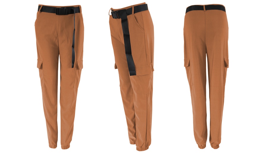 Image 3: Women's Cargo Trousers