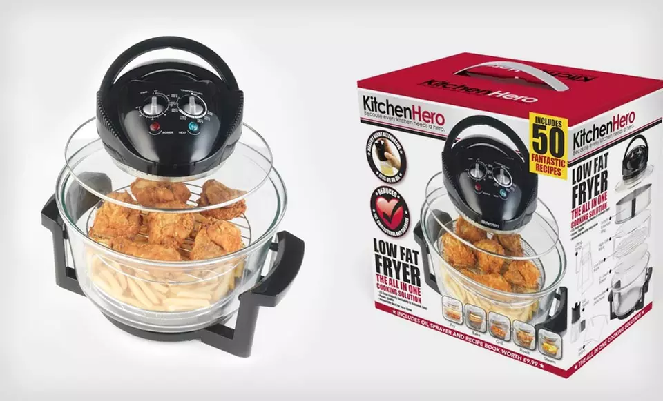 $69.99 for a Kitchen Hero Low-Fat Fryer ($165 List Price). Free Shipping and Returns. - Second Medium