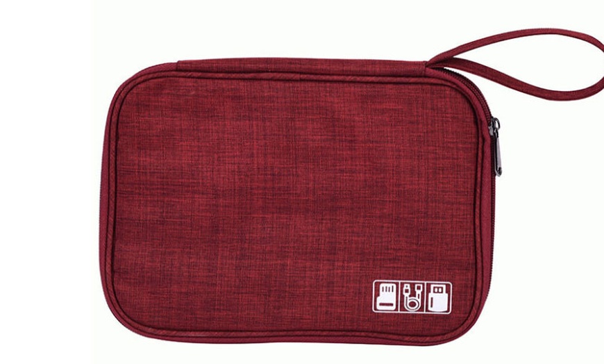 Image 14: Travel Cable Organiser Bag