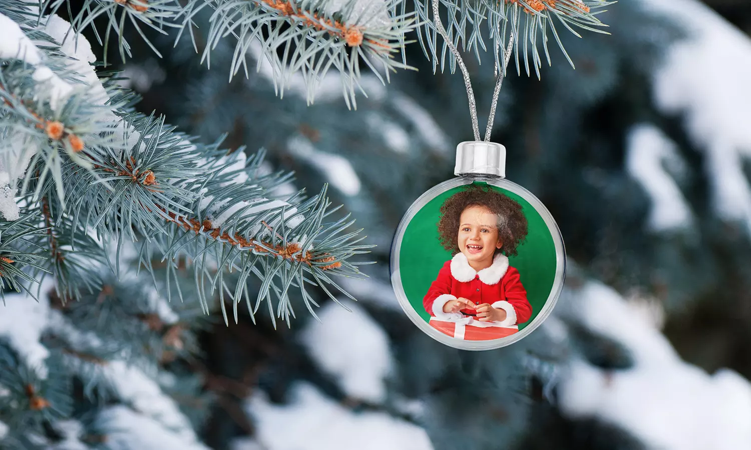 Personalised Christmas Bauble at Printerpix