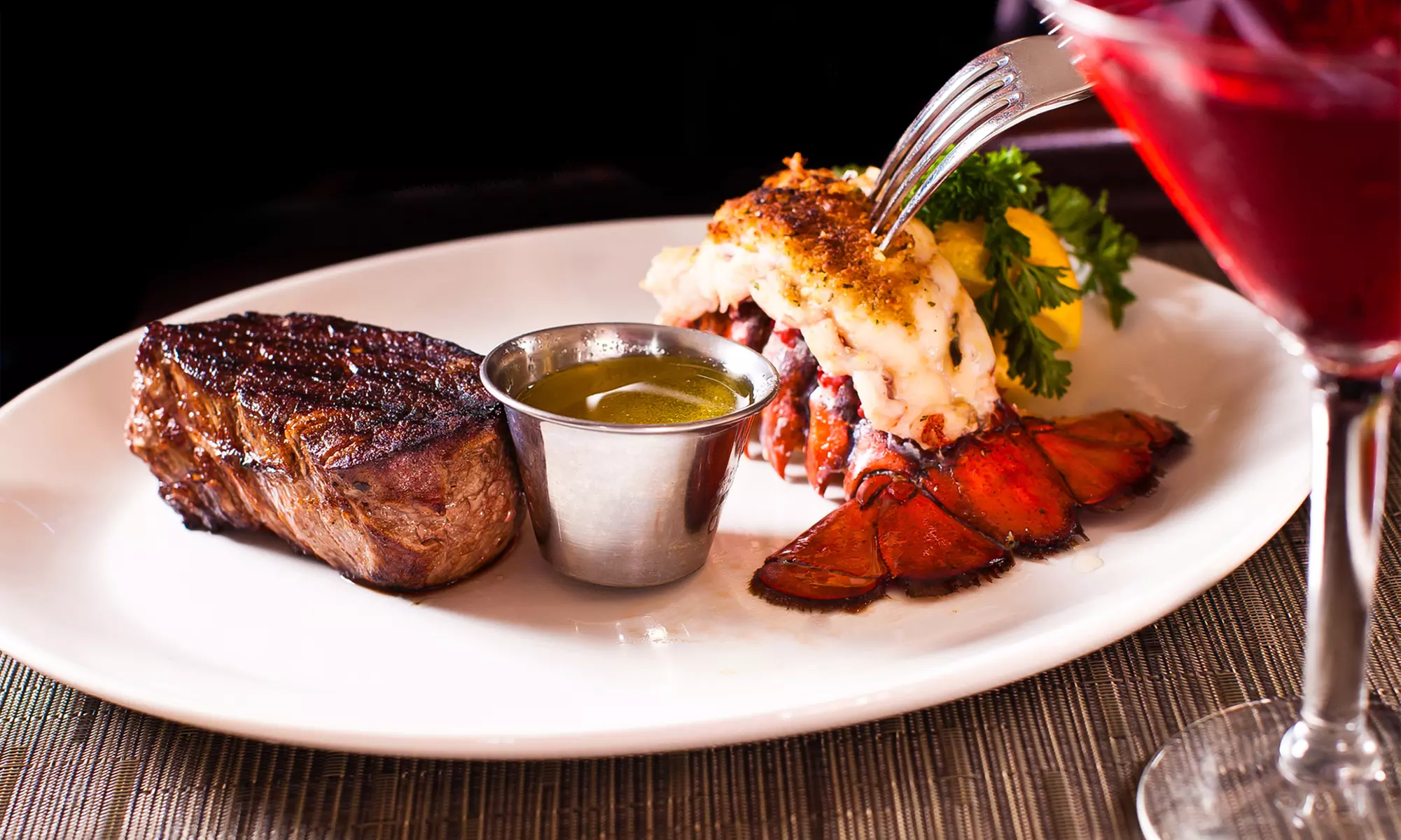 Steak and Fresh Seafood for Two or Four or More at Chez Jay Restaurant (38% Off)  - Primary Image