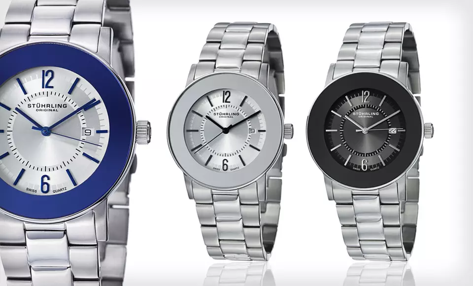 Men’s and Women’s Sturhling Bracelet Watches (Up to 85% Off). 17 Options Available. Free Shipping and Free Returns. - Primary Image