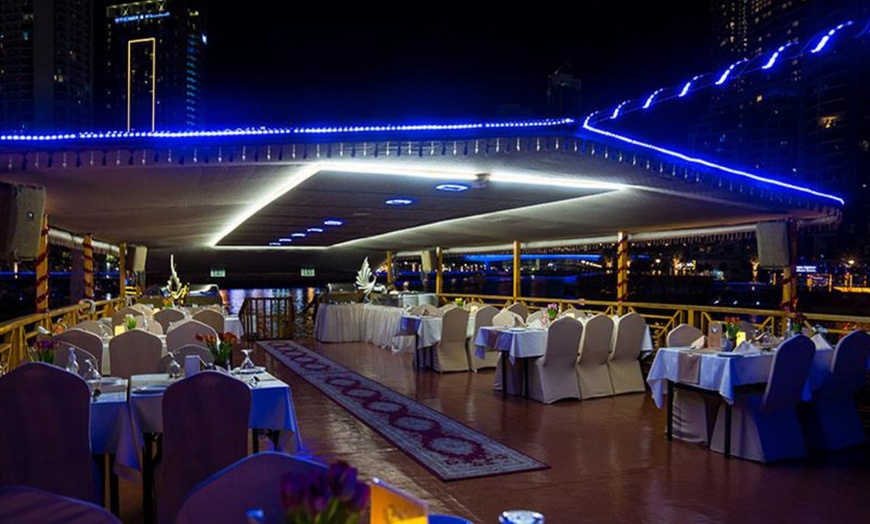 Image 7: A Memorable Evening with Two Hour Dubai Marina Dhow Cruise Dinner