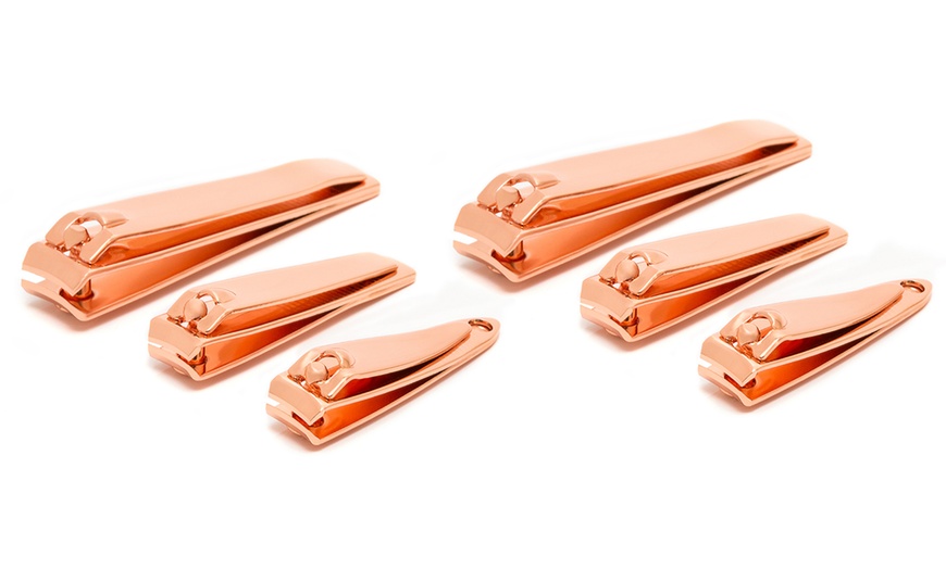 Image 4: Rose Gold Nail Clippers