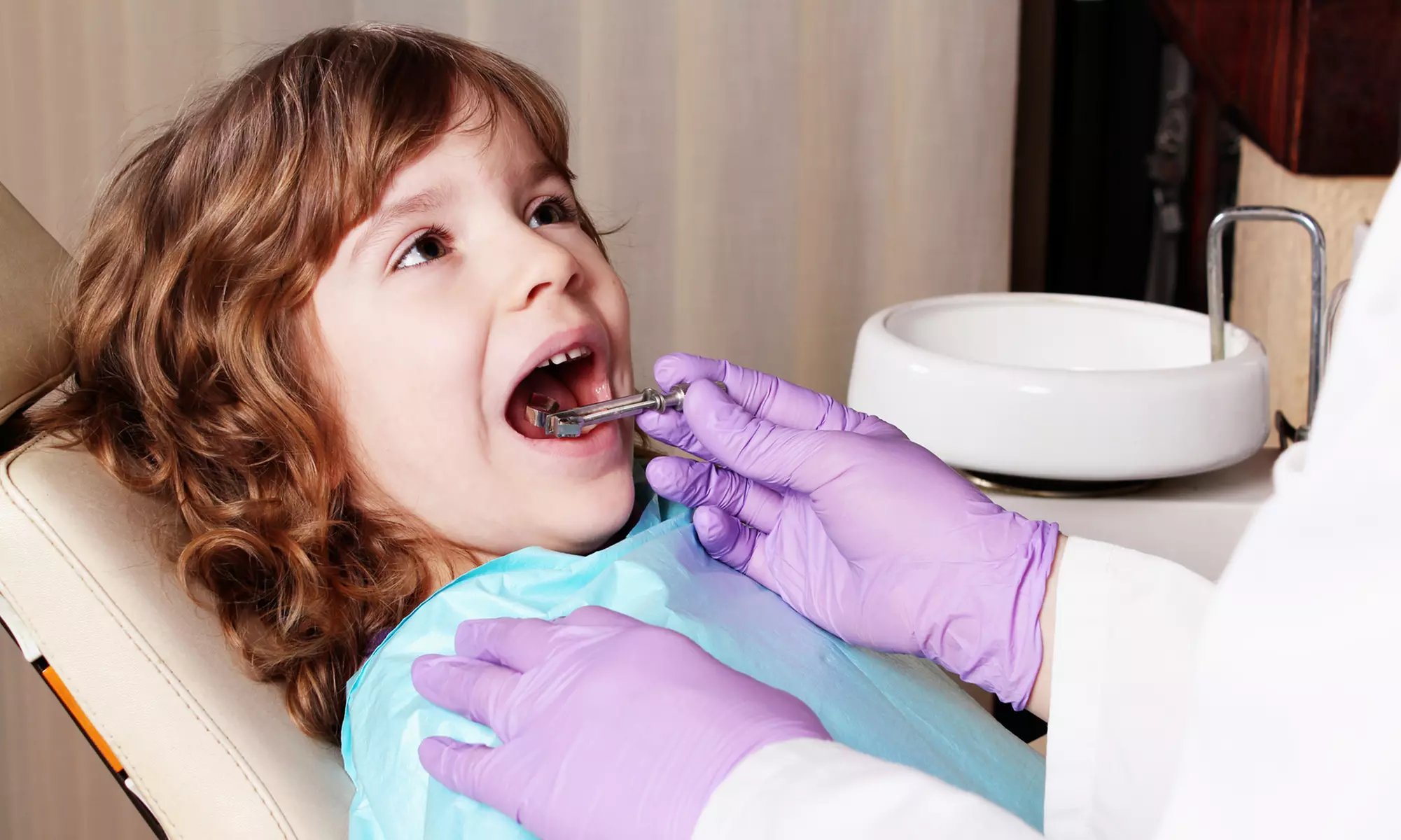 Pediatric Dental Checkup with Exam, Cleaning, and Fluoride