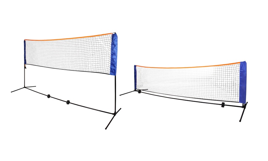 Image 3: Adjustable Badminton Net