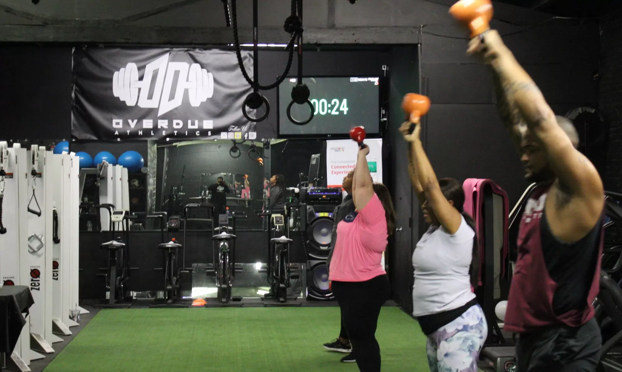 5 or 10 Zumba or GroupFit Classes at OverDue Athletics (Up to 46% Off) - Primary Image