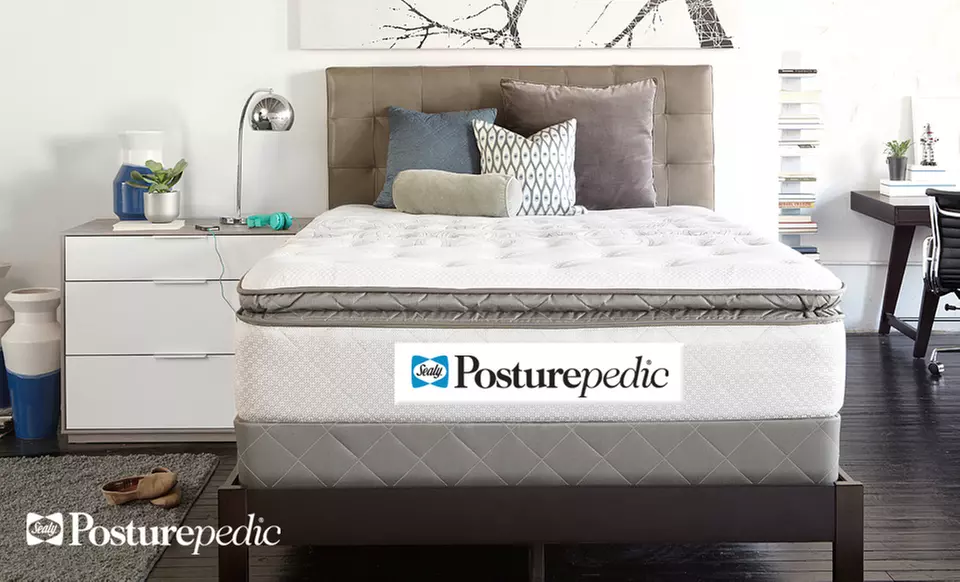 Sealy Posturepedic Mattress Sets. From $699.99–$999.99. Free White Glove Delivery. 20 Year Warranty. - Primary Image