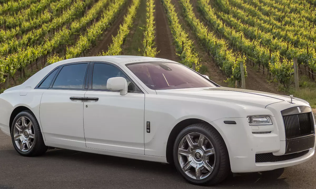 Rolls Royce Ghost Chauffeur Service or Wine-Tasting Experience from Symbolic Luxury Services (Up to 23% Off) - Primary Image