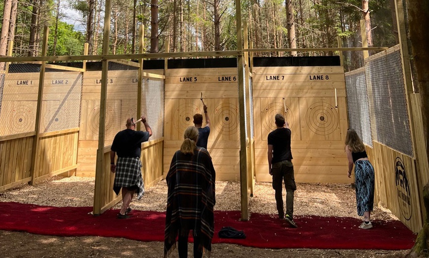 Image 4: Axe Throwing Experience at the Axe Throwing Centre for Up to Five