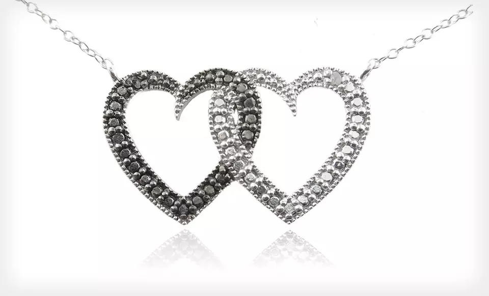 Diamond-Accent Pendant or Earrings (Up to 77% Off). 10 Styles Available. Free Shipping and Free Returns. - Second Medium