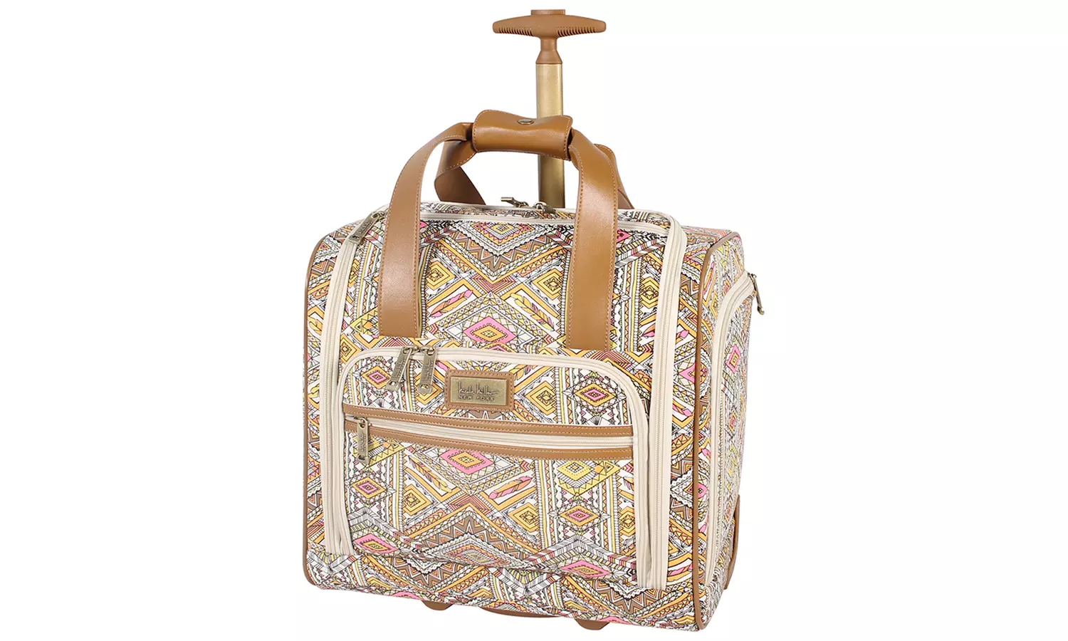 Nicole Miller Sedona Wheeled Underseat Bag or Duffel Carry-On Luggage  - Second Medium