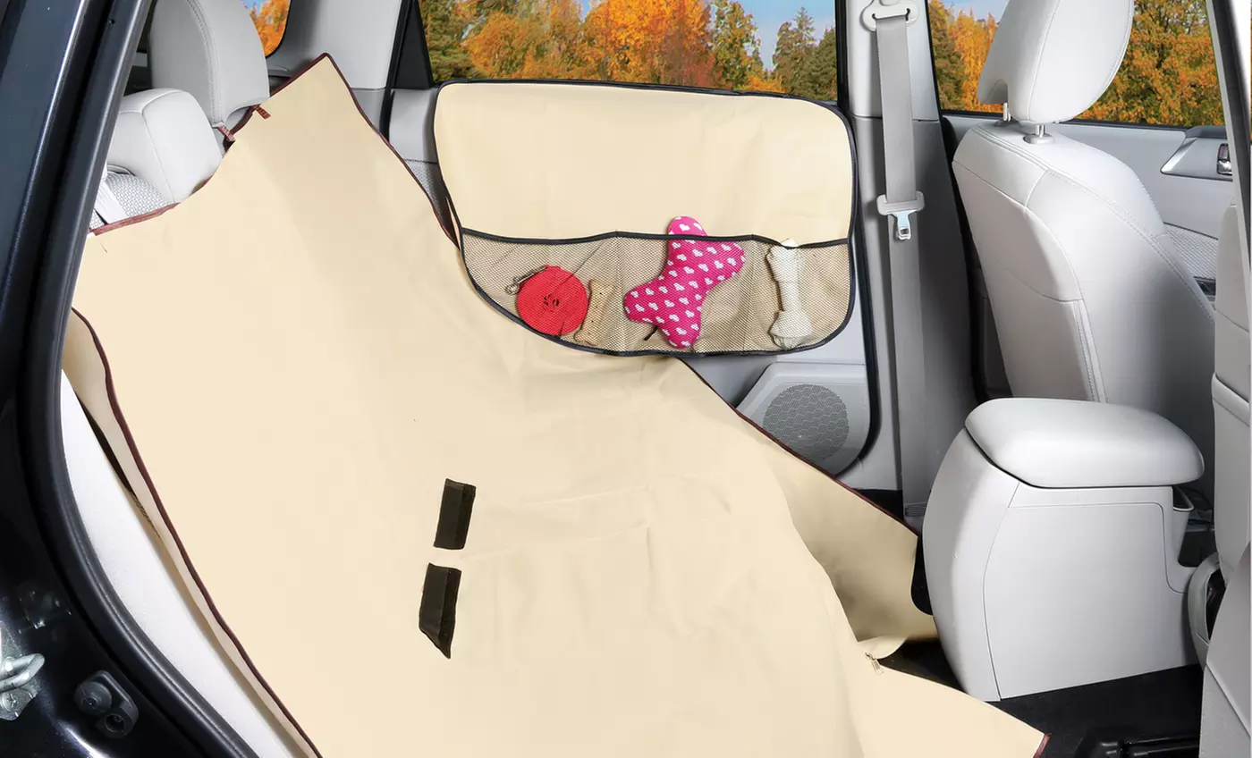 Pet Car Protector Deluxe Set with Car Seat Cover and Door Protectors - Second Medium