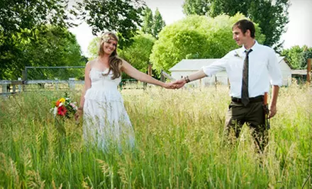 One-Hour Photo-Shoot Package, or Five- or Eight-Hour Wedding Package from Aubrey Brower Photography (Up to 82% Off) - Primary Image