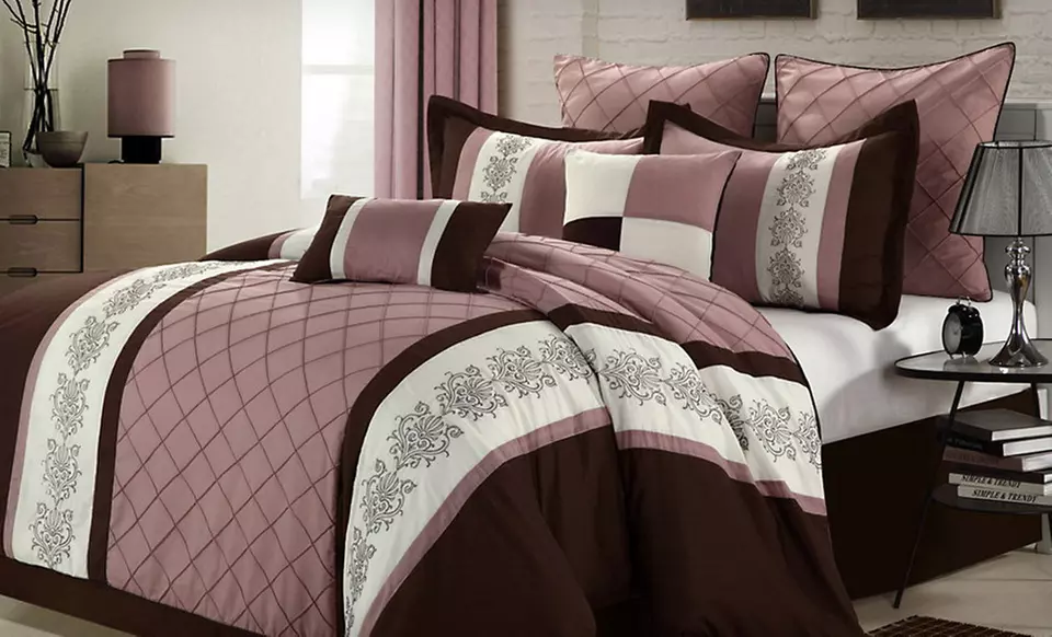 Chic Home Design Queen or King Comforter Sets (Up to 58% Off). 19 Options Available. Free Shipping and Returns. - Primary Image