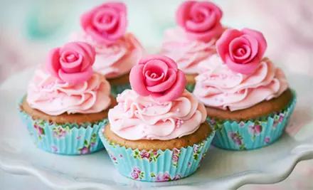 One or Three Groupons, Each Good for One Dozen Cupcakes by Delightful Treats (Up to 54% Off) - Primary Image