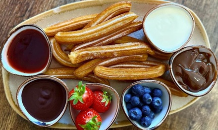 For One: Churros with a Spanish Hot Chocolate Dipping Sauce