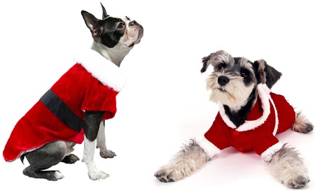 Vestito natalizio per cani di piccola taglia, disponibile in 2 modelli