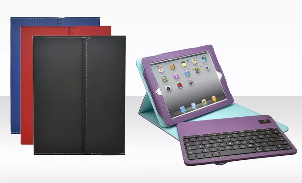 Aduro Removable Bluetooth Keyboard Case for iPad mini, iPad Air, or iPad 2/3/4. Multiple Colors Available. Free Returns. - Primary Image