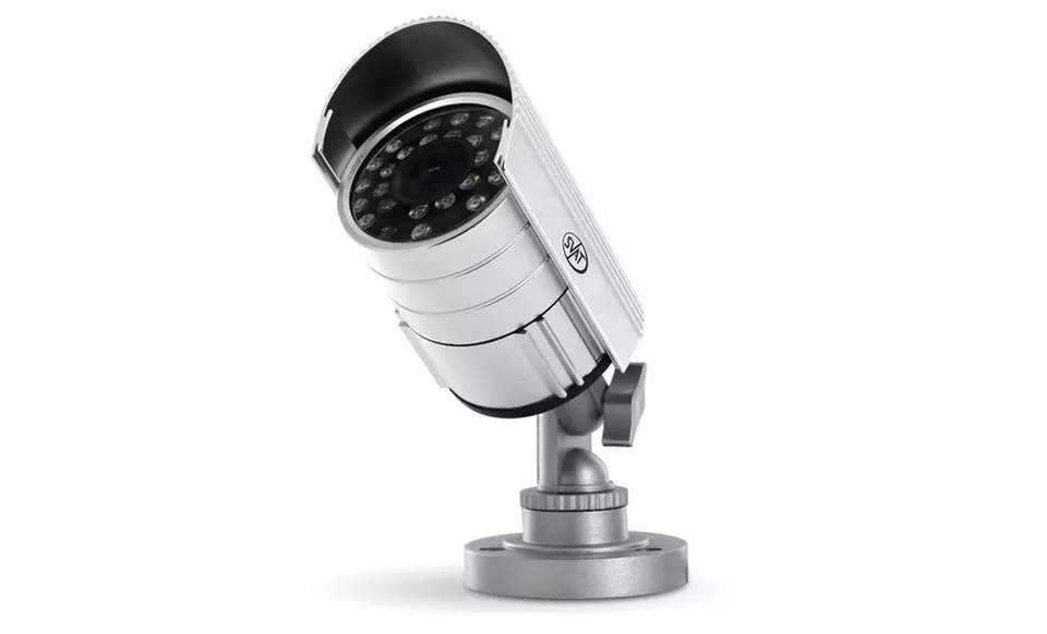 SVAT 8-CH Smart Security DVR 4 Hi-Res Night Vision Cameras 500GB HDD & Smartphone Compatibility. Free Returns. - Second Medium