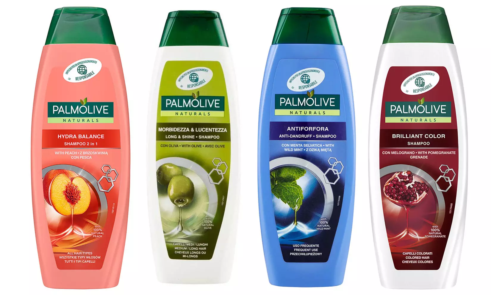 Set da 12 pezzi di shampoo Palmolive