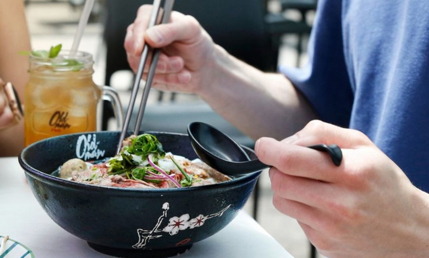 Image 4: Old Man Pho Signature Wagyu Pho Bowl at Old Man Pho Docklands