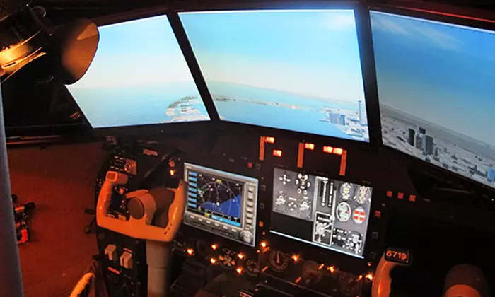 Hour in Flight Simulator for One, Two or Four at Flight Master (Up to 76% Off) - Primary Image