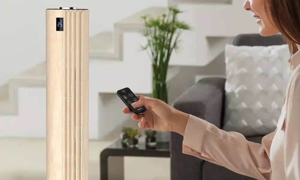 Ventilateur rafraîchisseur sur pied Rowenta