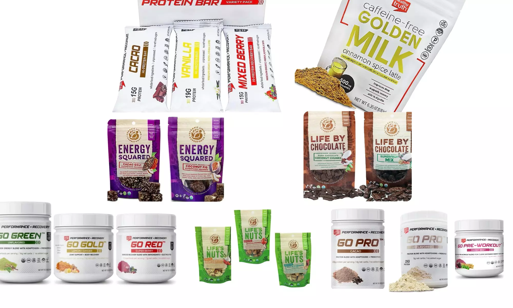 $80 for $100 towards Organic Plant-Based Options from Healthy Truth (Up to 20% Off). 7 Options.
 - Primary Image