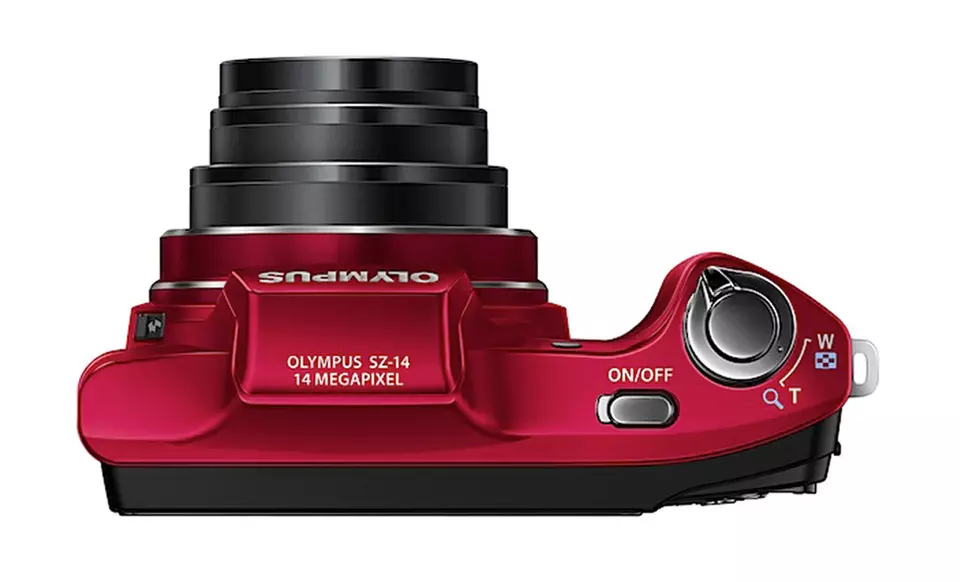 Olympus SZ-14 14-Megapixel Digital Camera with 24x Zoom and 4 GB SD Card (Refurbished). Free Returns. - Second Medium