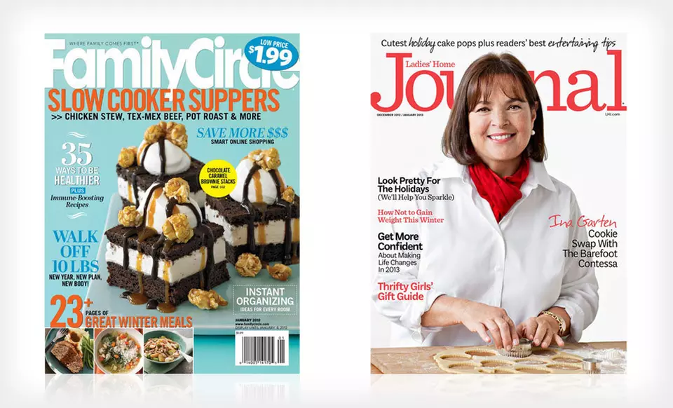 One- or Two-Year Subscription to a Women’s Magazine (Up to 79% Off). Five Titles Available. Free Shipping. - Second Medium