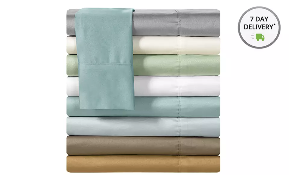 Chic Home Hotel Collection 500-Thread-Count, 100% Cotton Sheet Sets. Multiple Options,﻿ $59.99–$69.99. Free Returns. - Primary Image