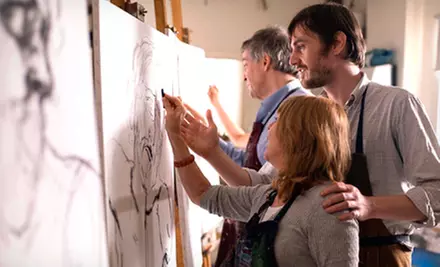 Painting Workshop for One or Two or Mommy and Me Session for Two or Four from The Paint Social (Up to 57% Off) - Primary Image